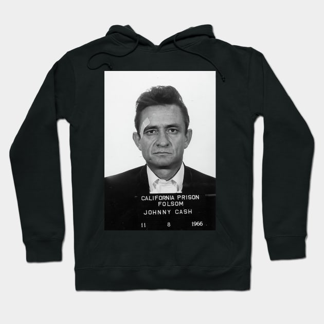 johnny cash folsom Hoodie by Experience_art